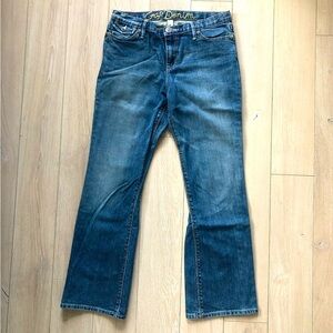 GAP Denim Y2K Straight Leg Blue Jeans Kids Size 12 Plus